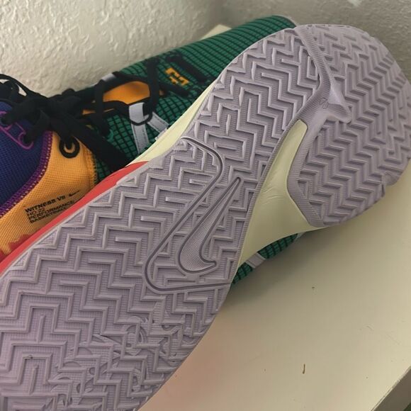 Sneakers Nike LeBron Witness VII Vivid Purple Green DM1123-501 NEW size 18 main image 7